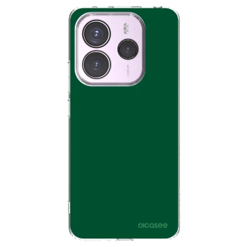 Picasee Xiaomi Redmi Note 14 5G Hülle - Transparentes Silikon - Green Gleam