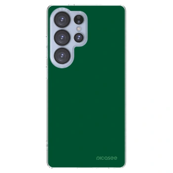 Picasee Samsung Galaxy S25 Ultra 5G Hülle - Transparentes Silikon - Green Gleam