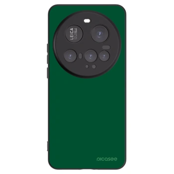 Picasee Xiaomi 15 Ultra Hülle - Schwarzes Silikon - Green Gleam