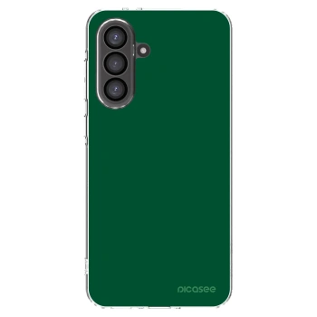 Picasee Samsung Galaxy A56 5G A566B Hülle - Transparentes Silikon - Green Gleam