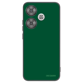 Picasee Xiaomi Poco F6 Hülle - Schwarzes Silikon - Green Gleam