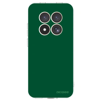 Picasee Xiaomi Redmi Note 15 Pro 4G Hülle - Transparentes Silikon - Green Gleam