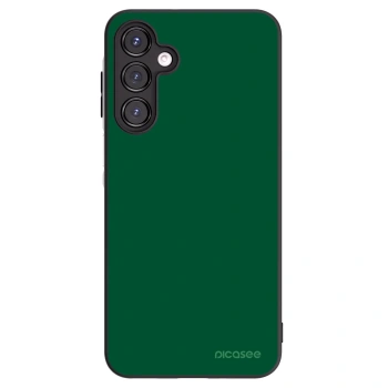Picasee Samsung Galaxy A16 4G Hülle - Schwarzes Silikon - Green Gleam
