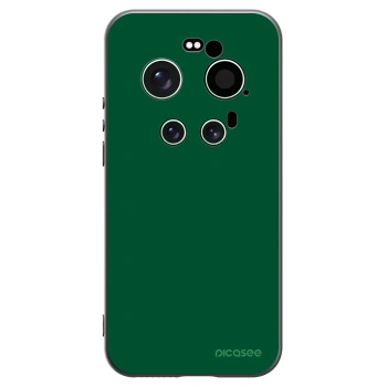 Picasee Xiaomi 17 Ultra Hülle - Schwarzes Silikon - Green Gleam