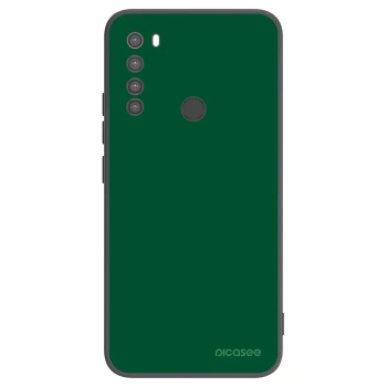 Picasee Xiaomi Redmi Note 8 Hülle - Schwarzes Silikon - Green Gleam