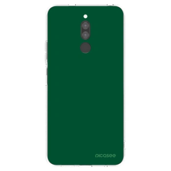 Picasee Xiaomi Redmi 8 Hülle - Transparentes Silikon - Green Gleam