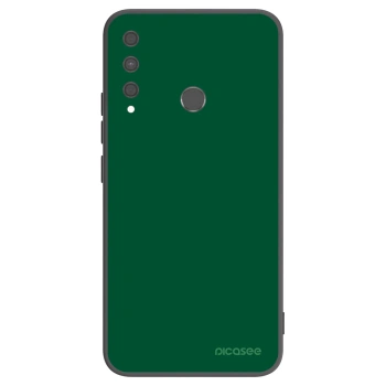 Picasee Huawei P40 Lite E Hülle - Schwarzes Silikon - Green Gleam