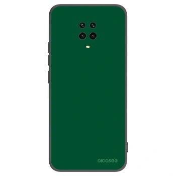 Picasee Xiaomi Redmi Note 9 Pro Hülle - Schwarzes Silikon - Green Gleam