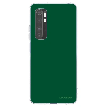 Picasee Xiaomi Mi Note 10 Lite Hülle - Transparentes Silikon - Green Gleam
