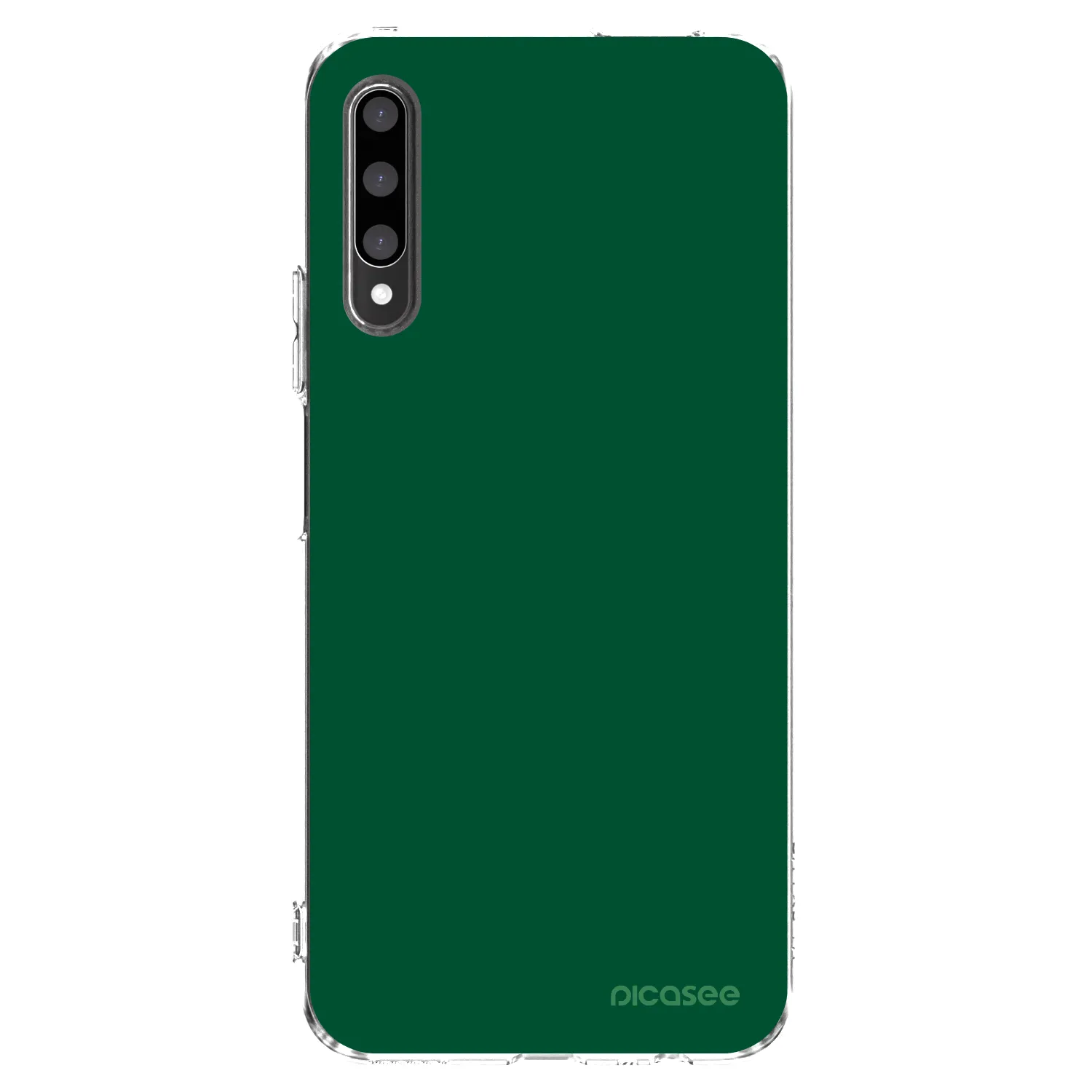 Picasee Honor 9X Pro Hülle - Transparentes Silikon - Green Gleam