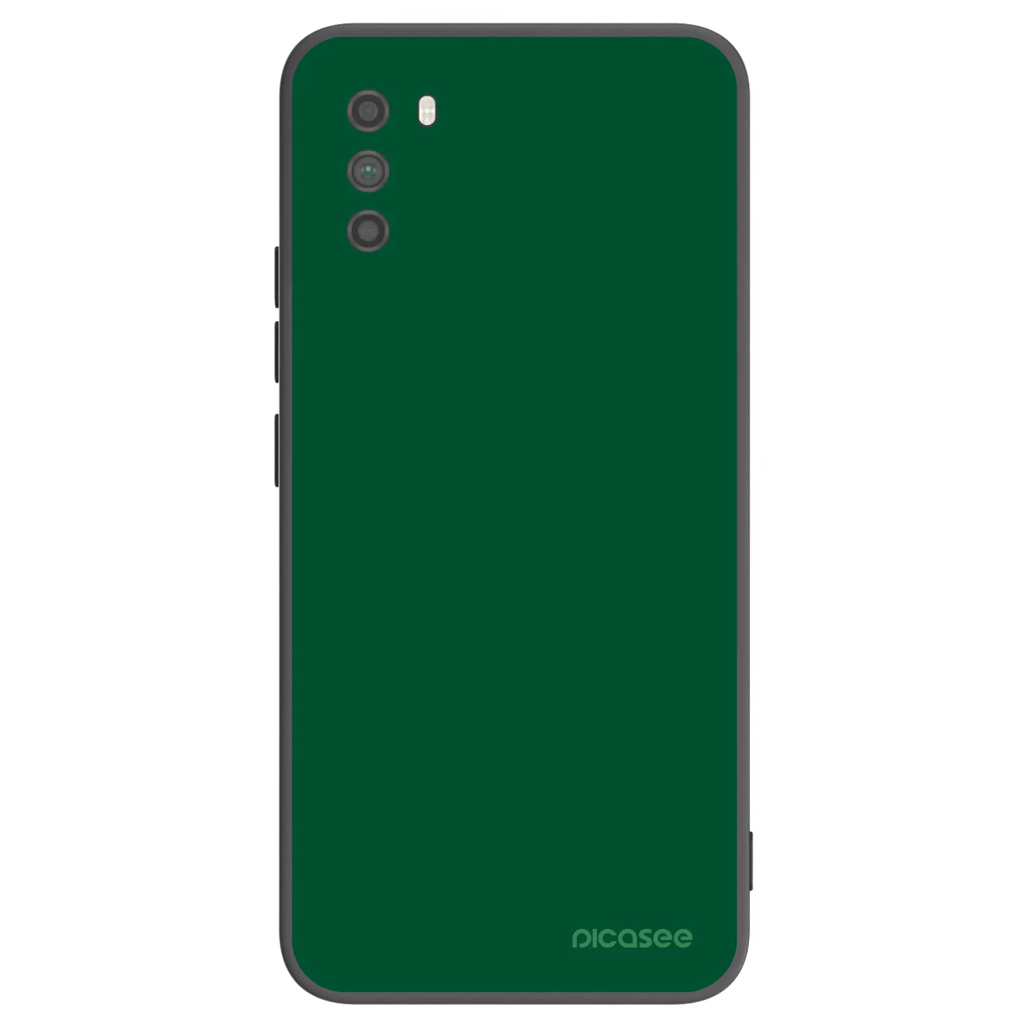 Picasee Xiaomi Poco M3 Hülle - Schwarzes Silikon - Green Gleam