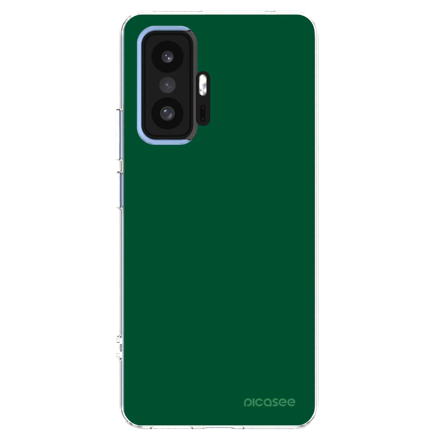 Picasee Xiaomi 11T Pro Hülle - Transparentes Silikon - Green Gleam