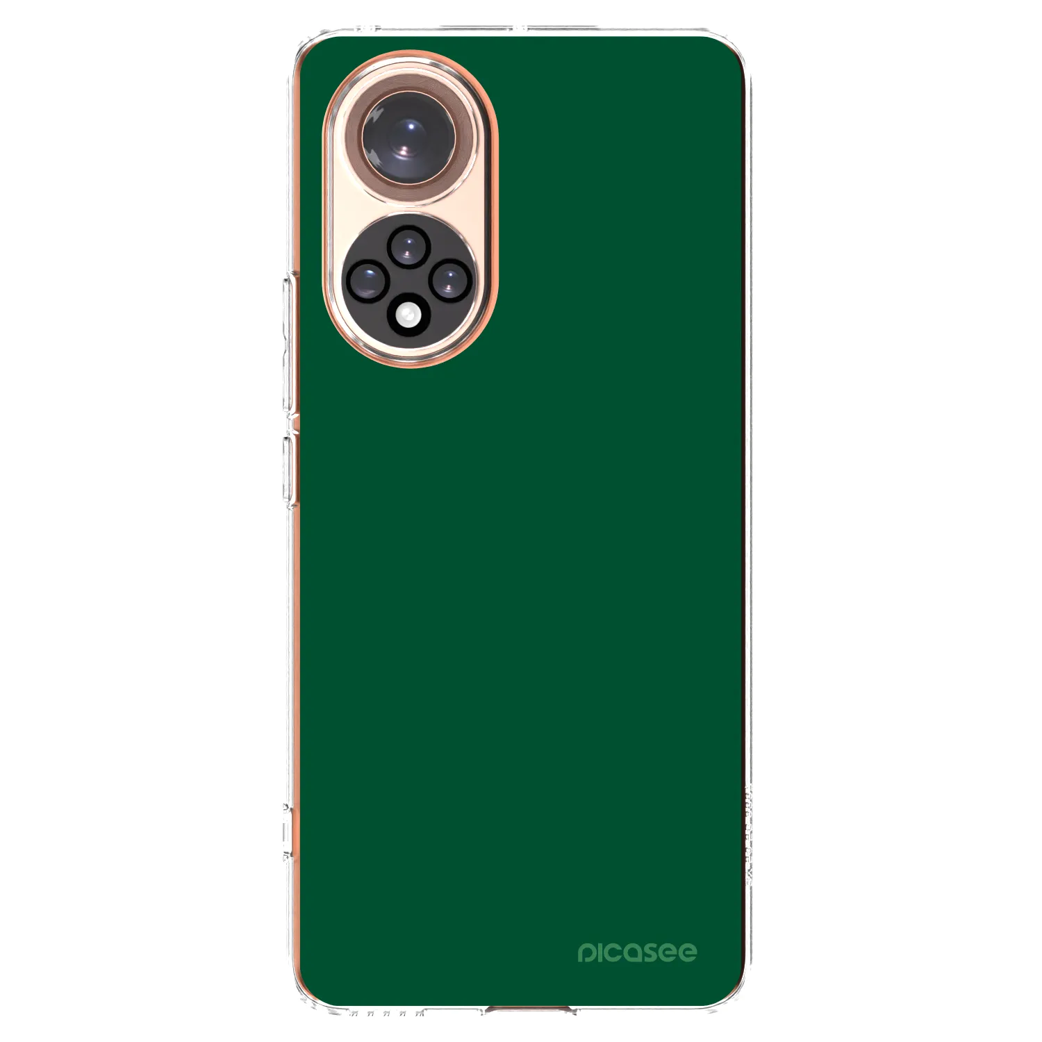 Picasee Huawei Nova 9 Hülle - Transparentes Silikon - Green Gleam