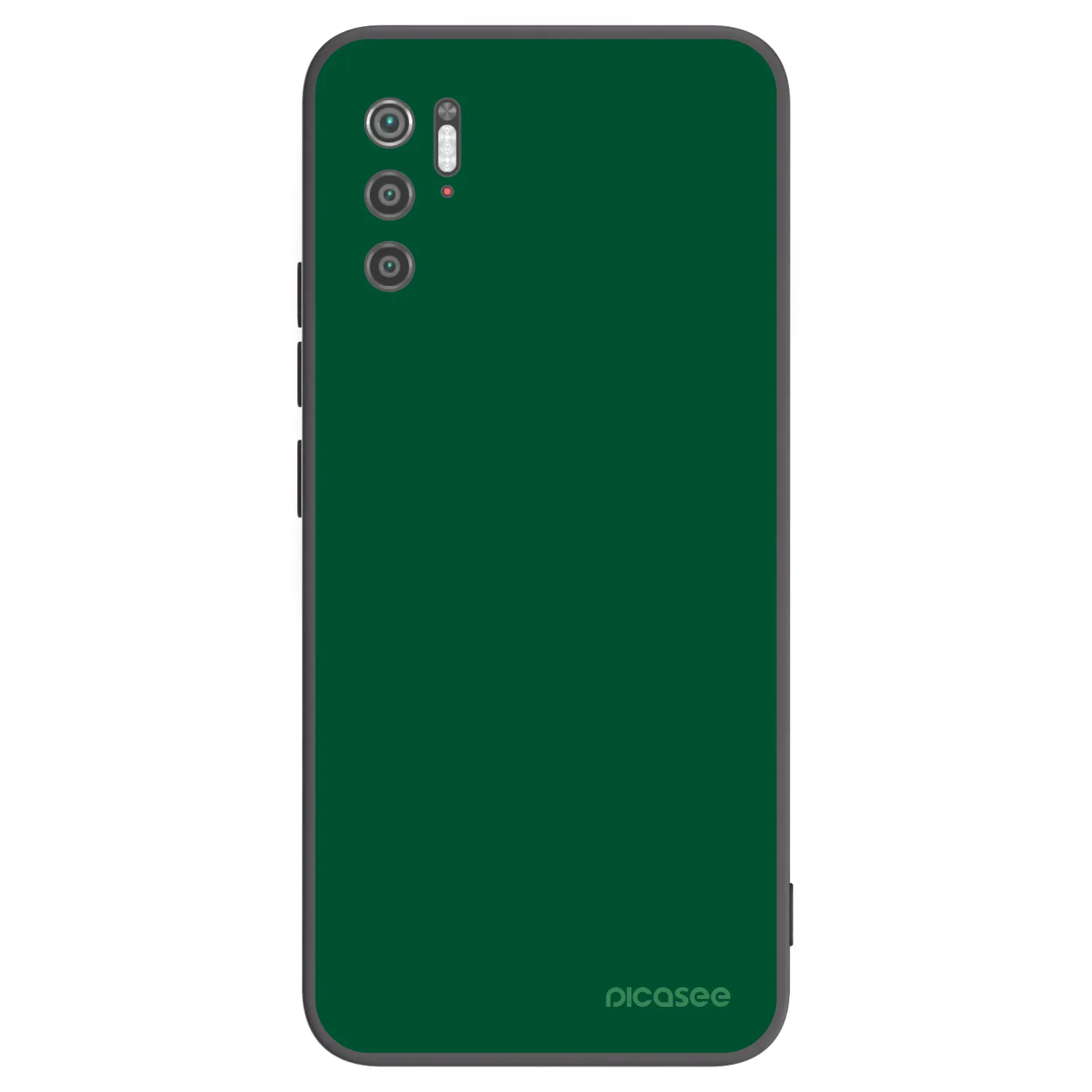 Picasee Xiaomi Poco M3 Pro 5G Hülle - Schwarzes Silikon - Green Gleam
