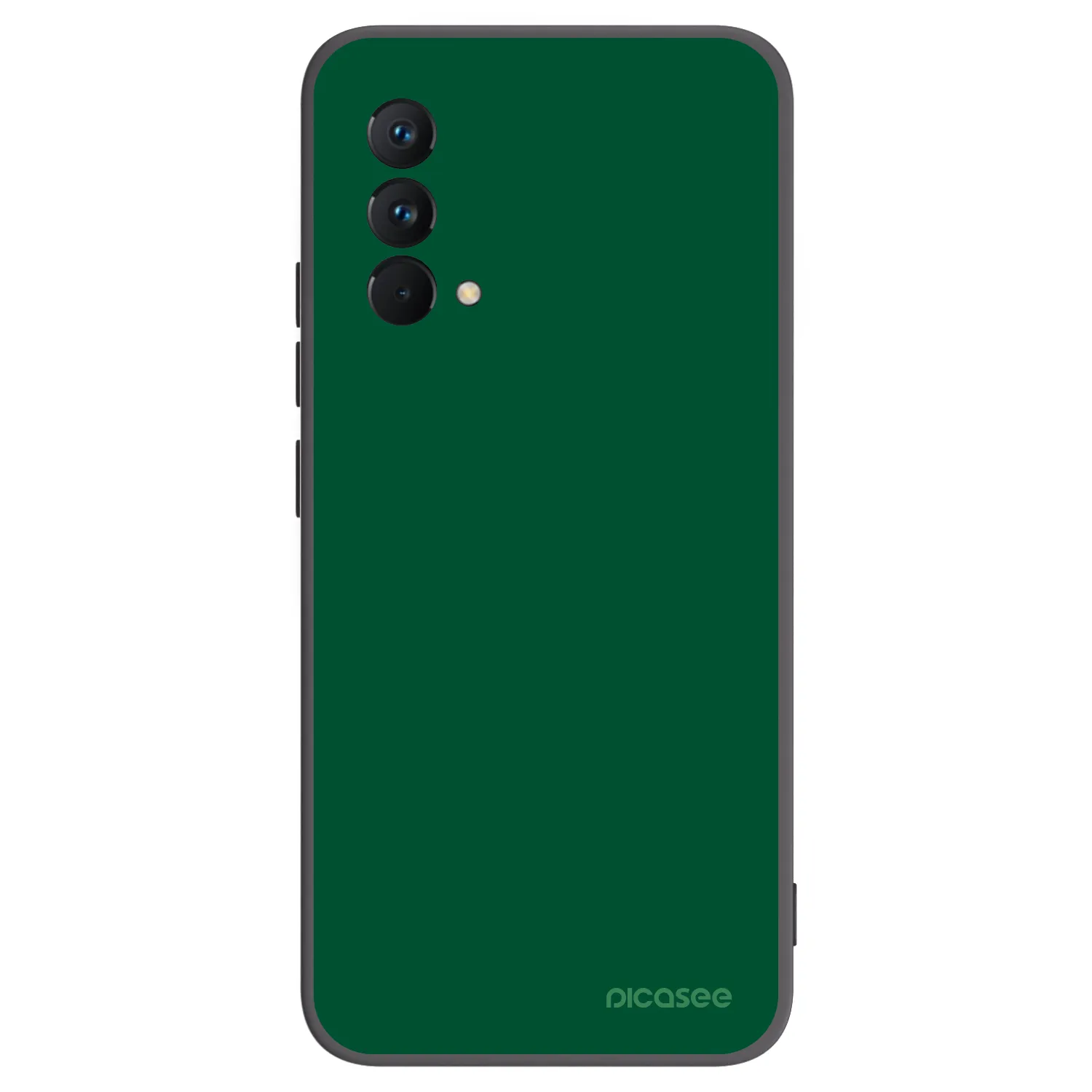 Picasee Realme GT Master Edition 5G Hülle - Schwarzes Silikon - Green Gleam