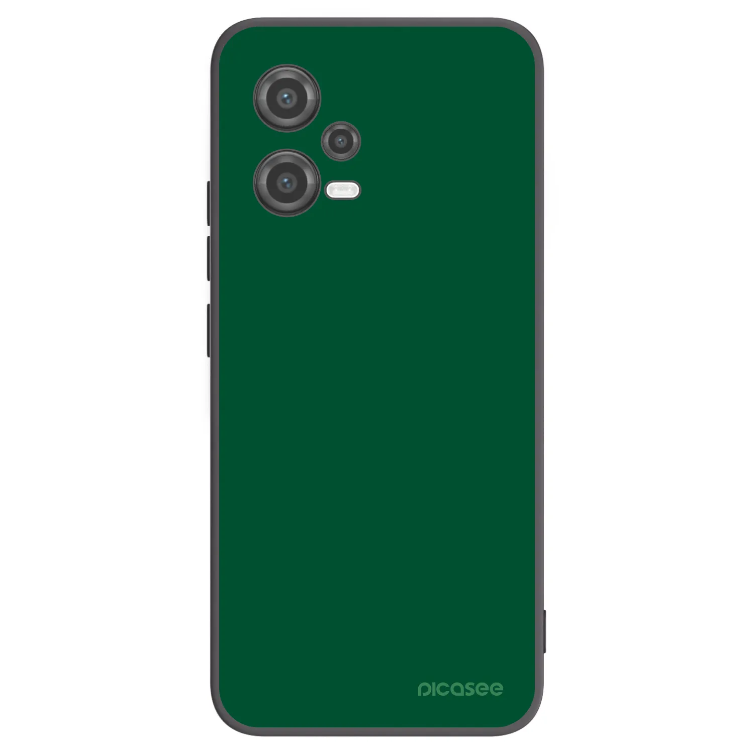 Picasee Xiaomi Poco X5 Hülle - Schwarzes Silikon - Green Gleam