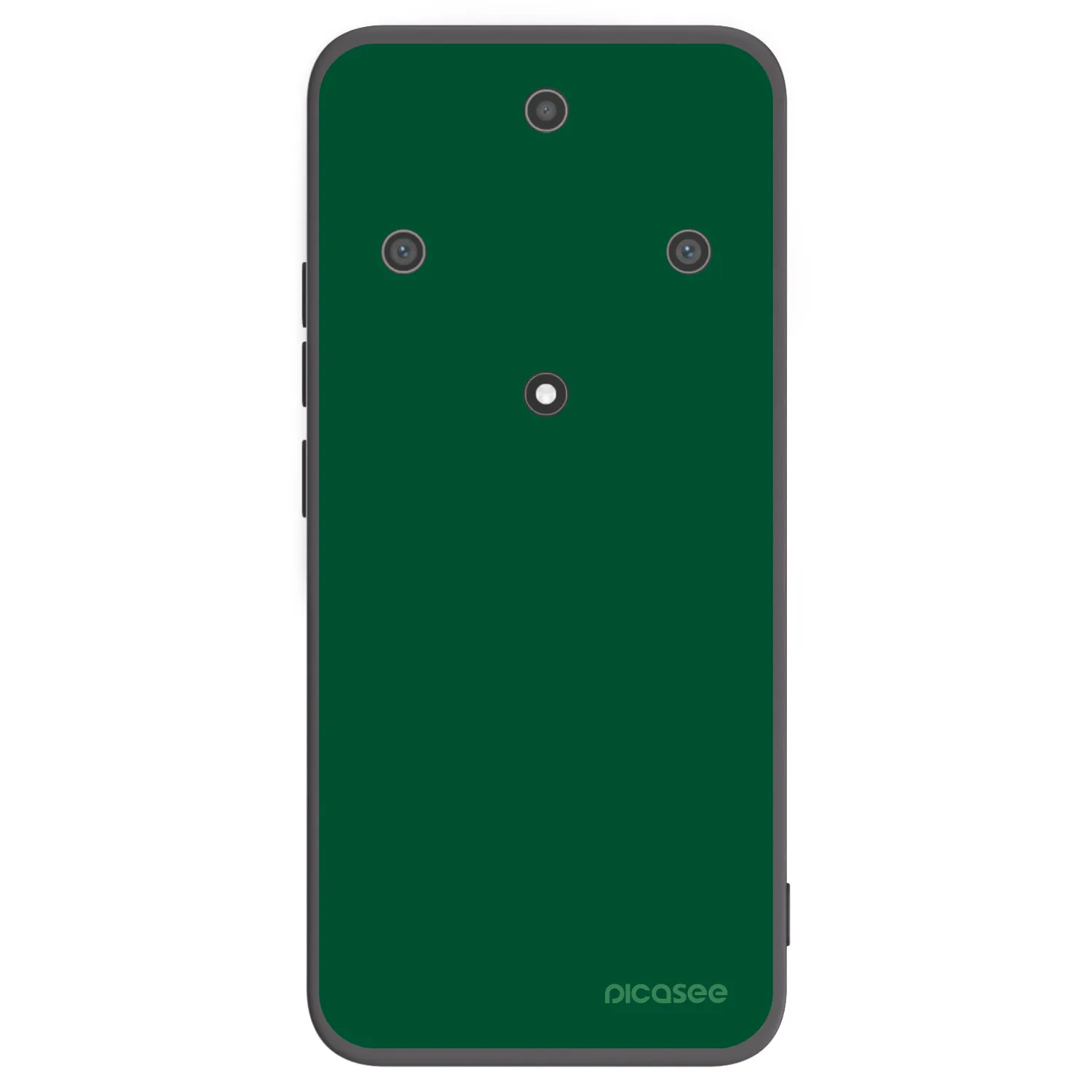 Picasee Honor Magic5 Lite 5G Hülle - Schwarzes Silikon - Green Gleam