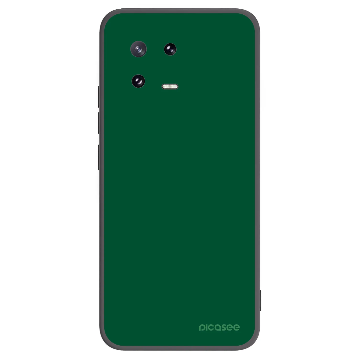 Picasee Xiaomi 13 Pro Hülle - Schwarzes Silikon - Green Gleam