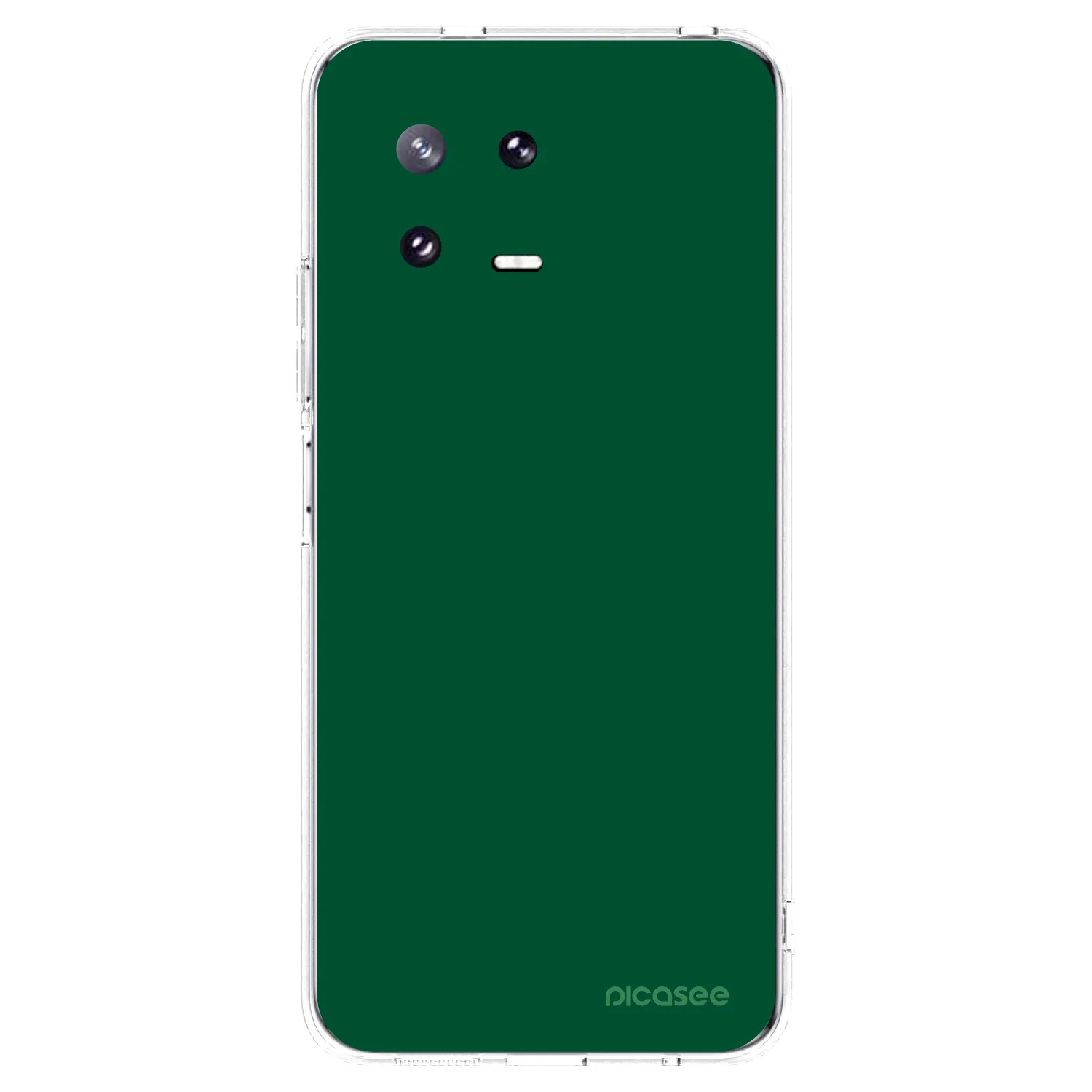Picasee Xiaomi 13 Pro Hülle - Transparentes Silikon - Green Gleam