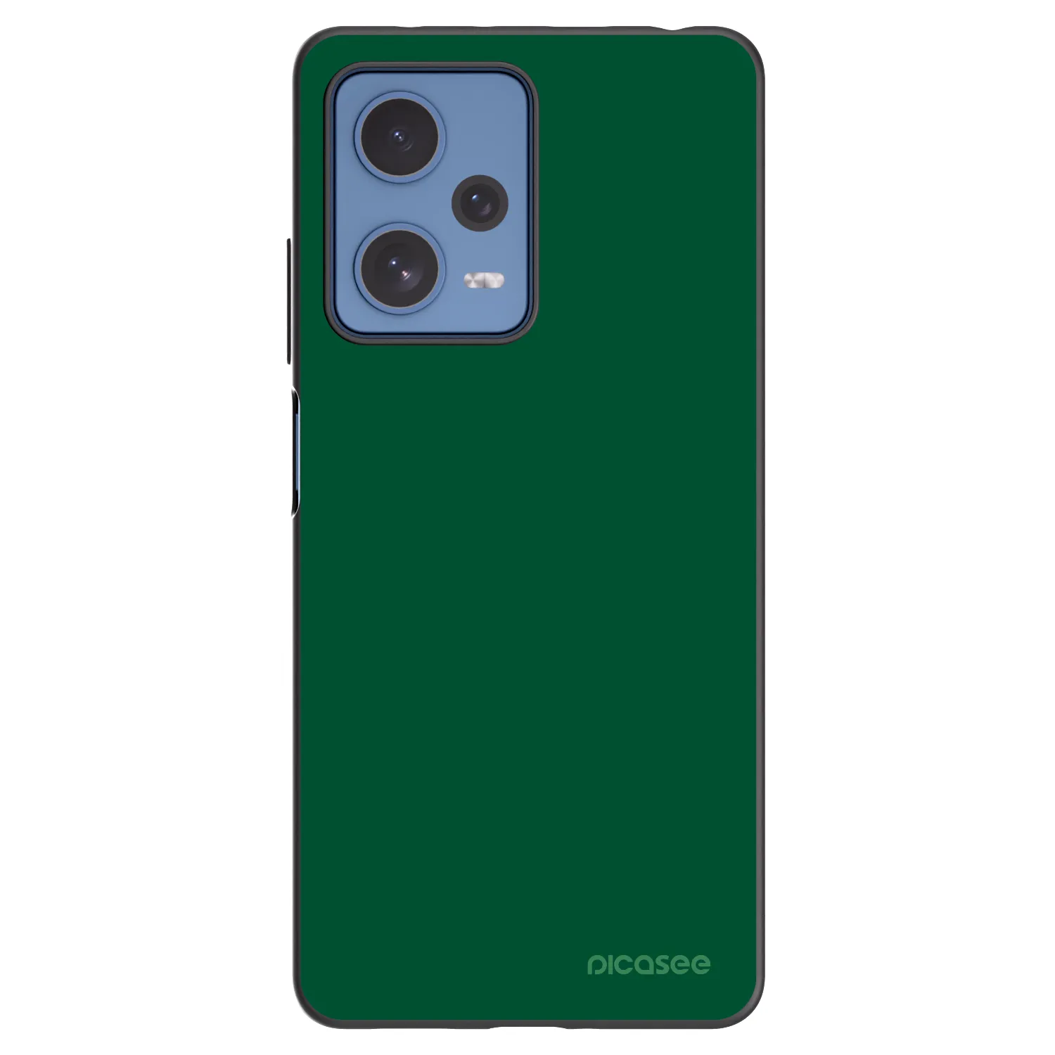 Picasee Xiaomi Redmi Note 12 Pro 5G Hülle - Schwarzes Silikon - Green Gleam