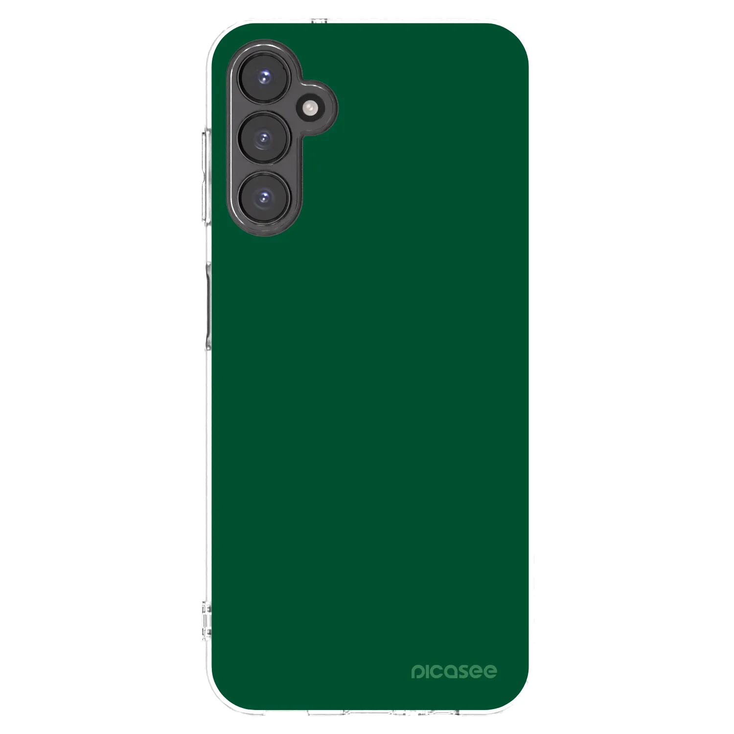 Picasee Samsung Galaxy A14 4G A145R Hülle - Transparentes Silikon - Green Gleam