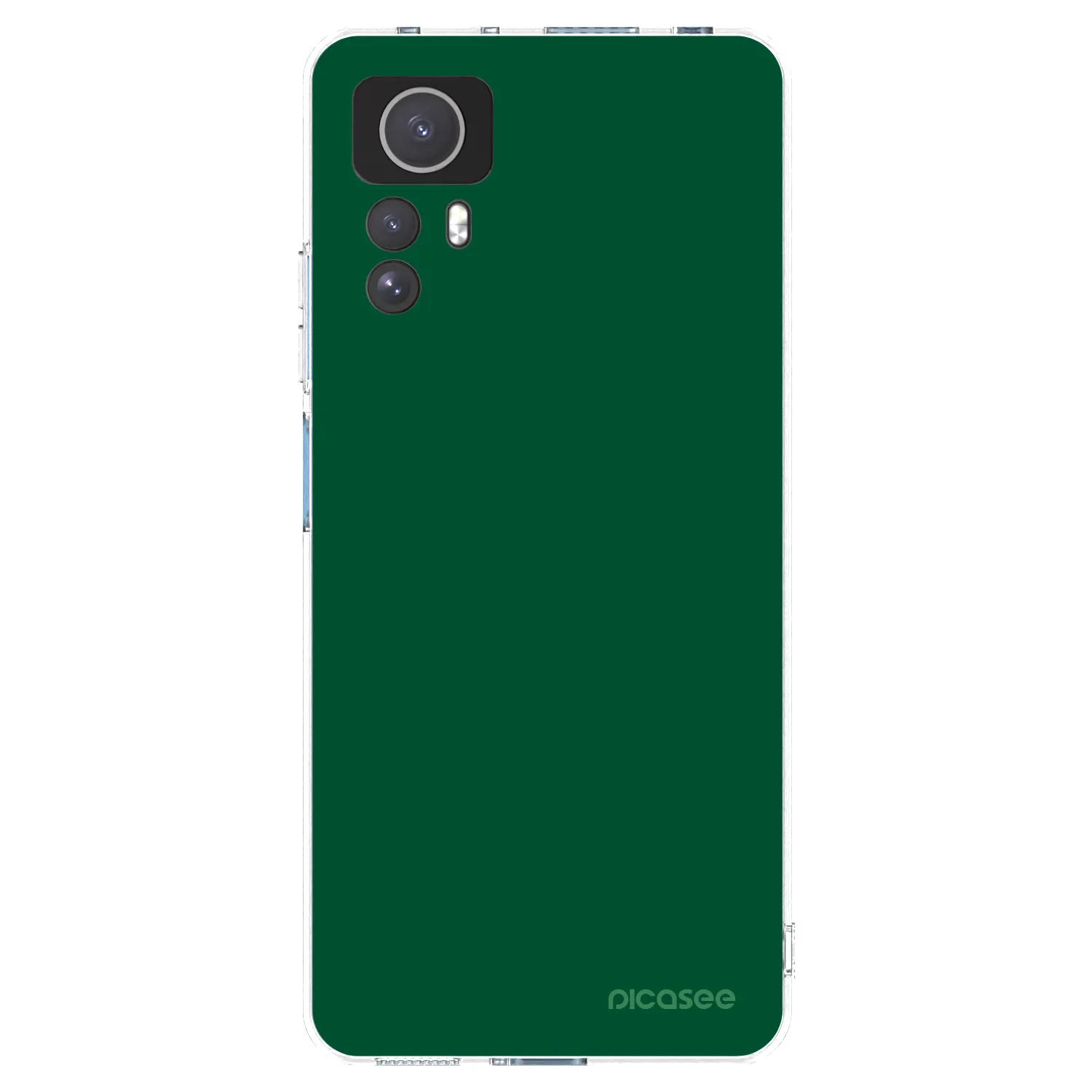 Picasee Xiaomi Redmi Note 12S Hülle - Transparentes Silikon - Green Gleam
