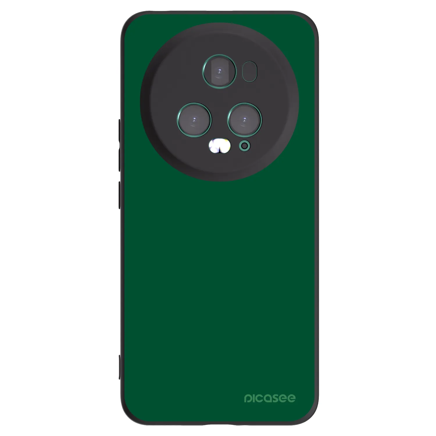 Picasee Honor Magic5 Pro Hülle - Schwarzes Silikon - Green Gleam