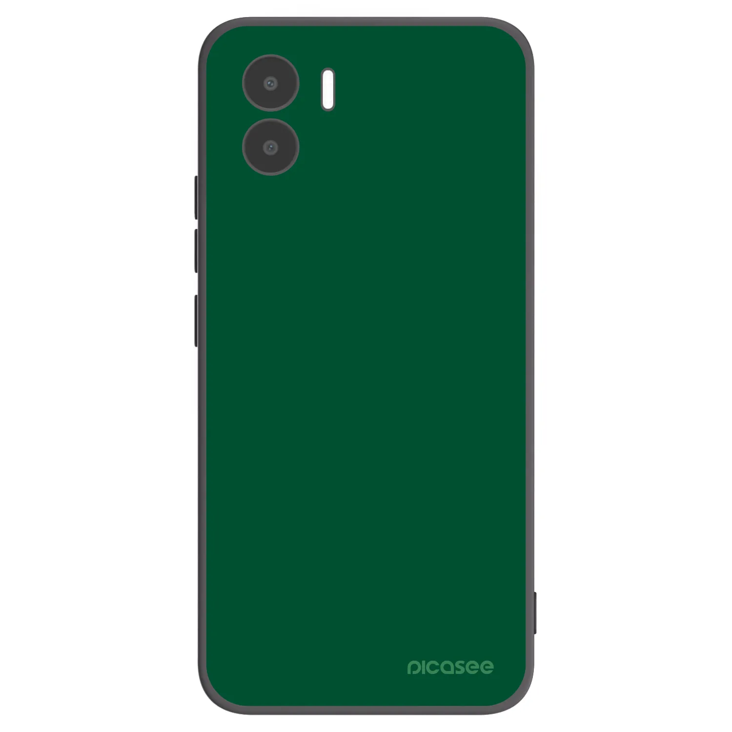 Picasee Xiaomi Redmi A2 Hülle - Schwarzes Silikon - Green Gleam