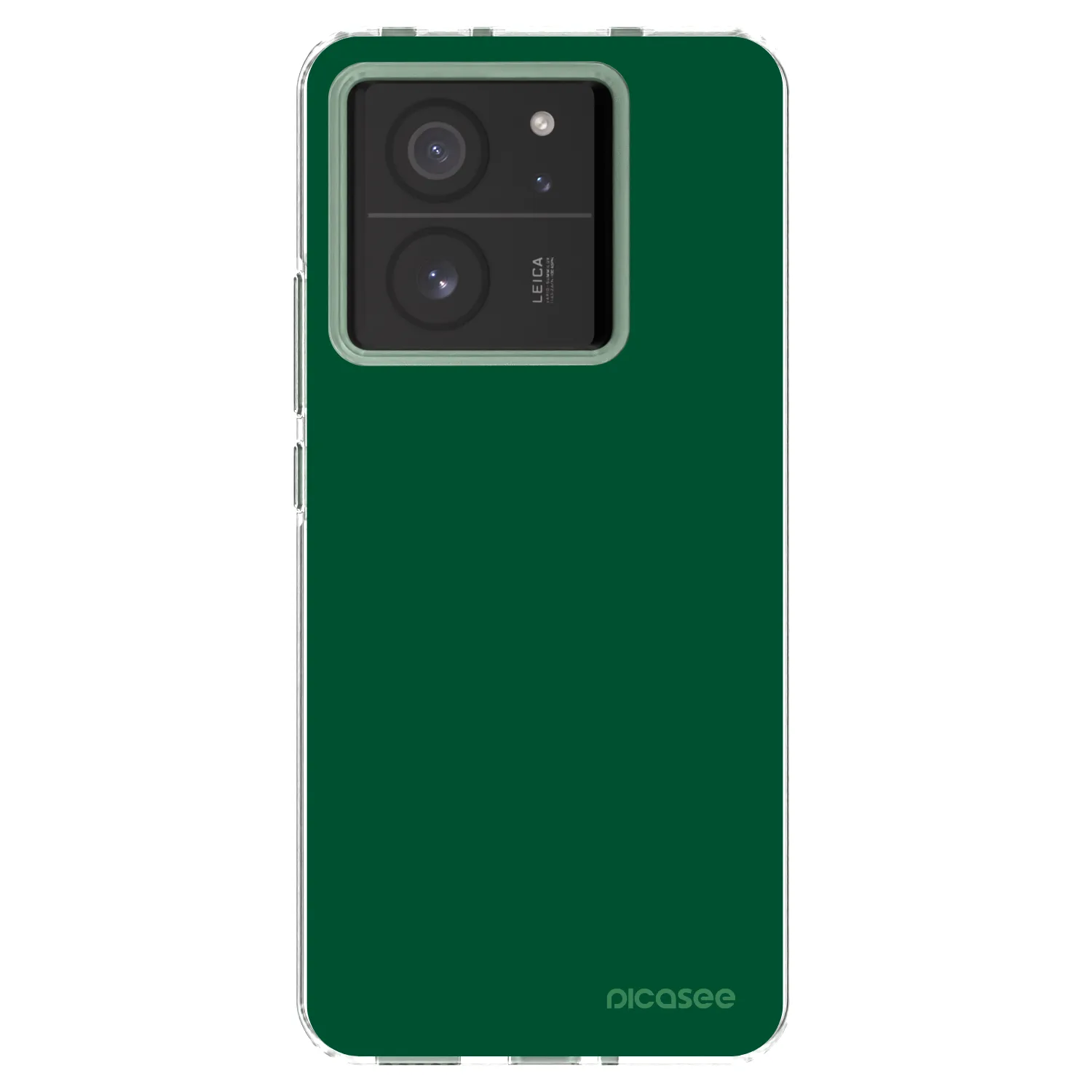 Picasee Xiaomi 13T Hülle - Transparentes Silikon - Green Gleam