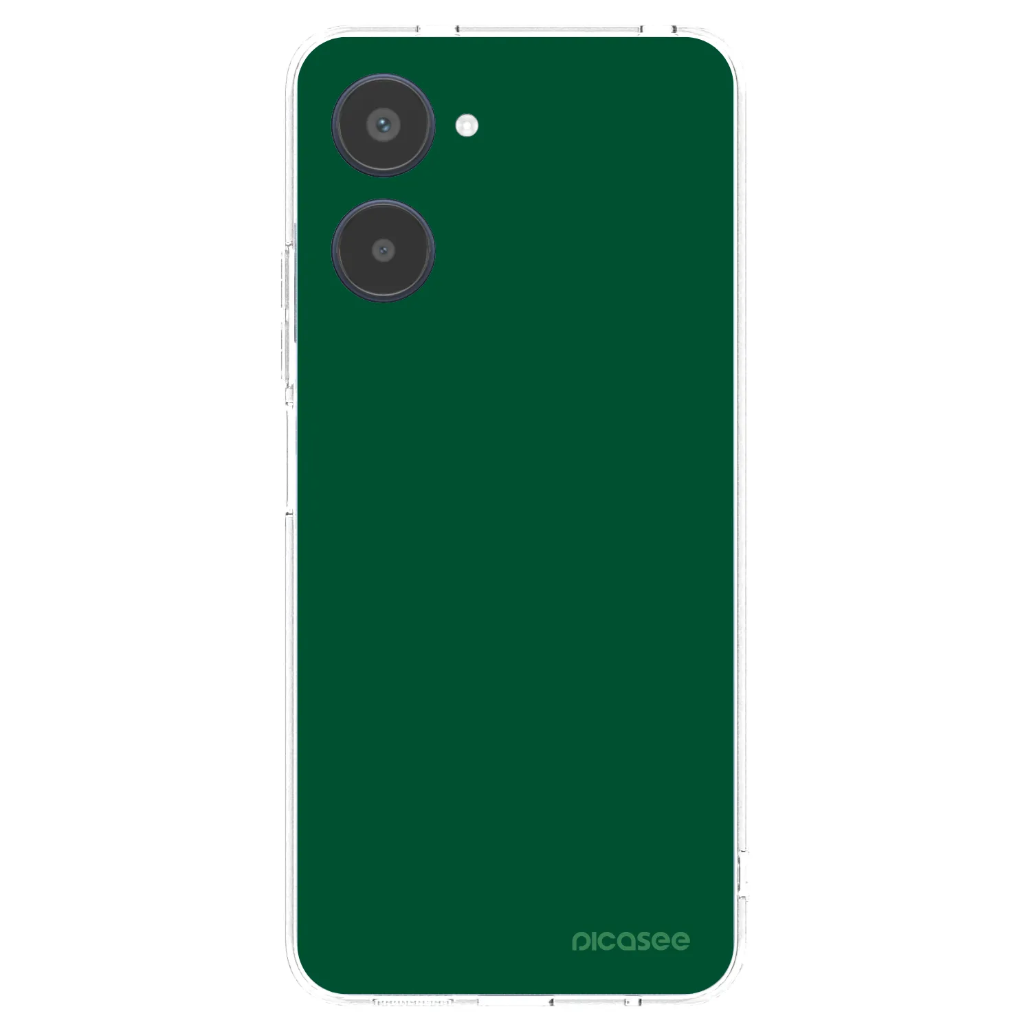 Picasee Realme 10 4G Hülle - Transparentes Silikon - Green Gleam