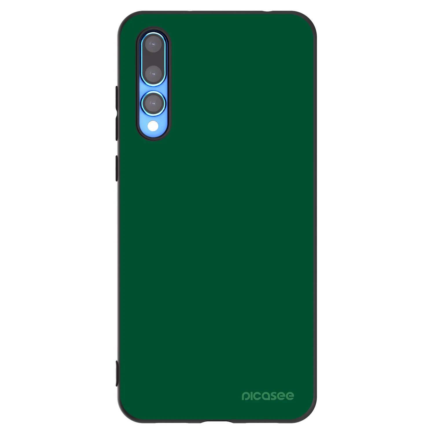 Picasee Huawei P20 Pro Hülle - Schwarzes Silikon - Green Gleam