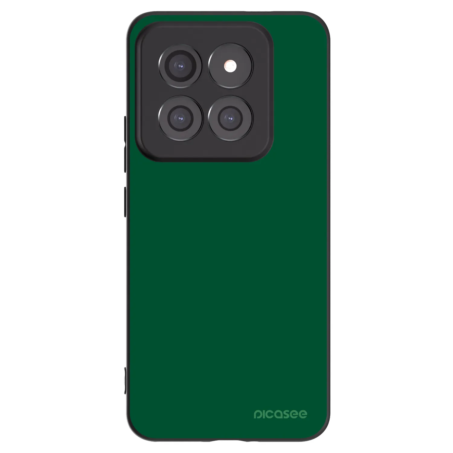 Picasee Xiaomi 14 Pro Hülle - Schwarzes Silikon - Green Gleam
