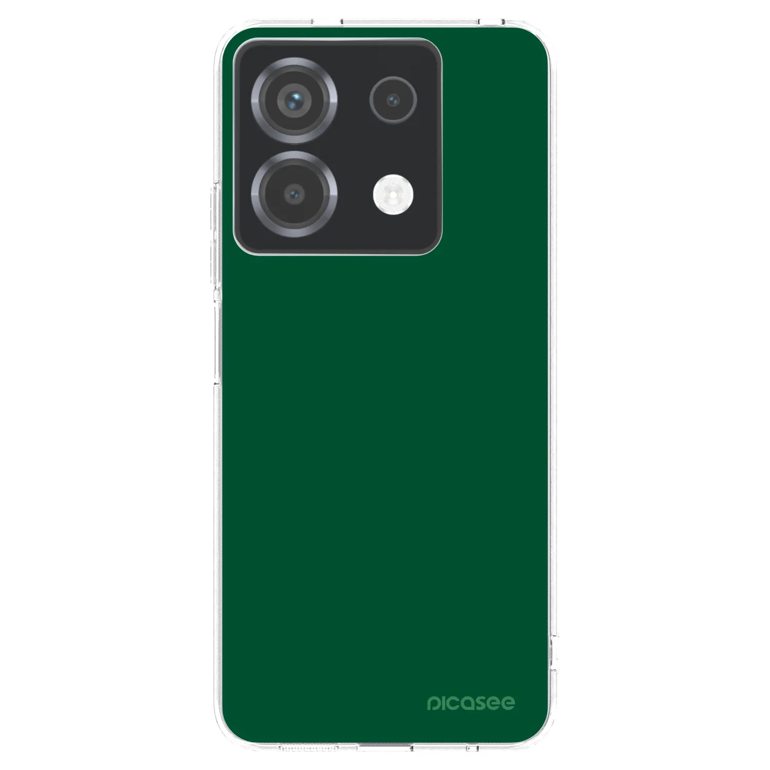 Picasee Xiaomi Poco X6 Hülle - Transparentes Silikon - Green Gleam