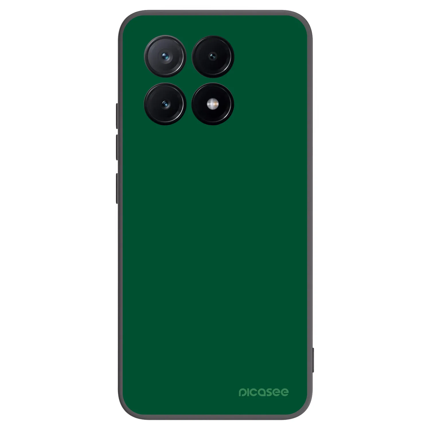 Picasee Xiaomi Poco X6 Pro Hülle - Schwarzes Silikon - Green Gleam