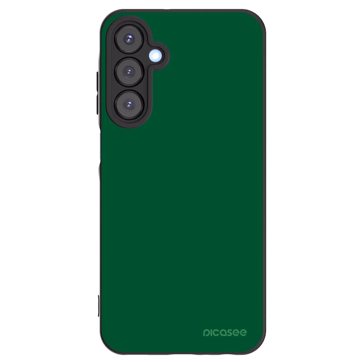 Picasee Samsung Galaxy A25 A256B 5G Hülle - Schwarzes Silikon - Green Gleam