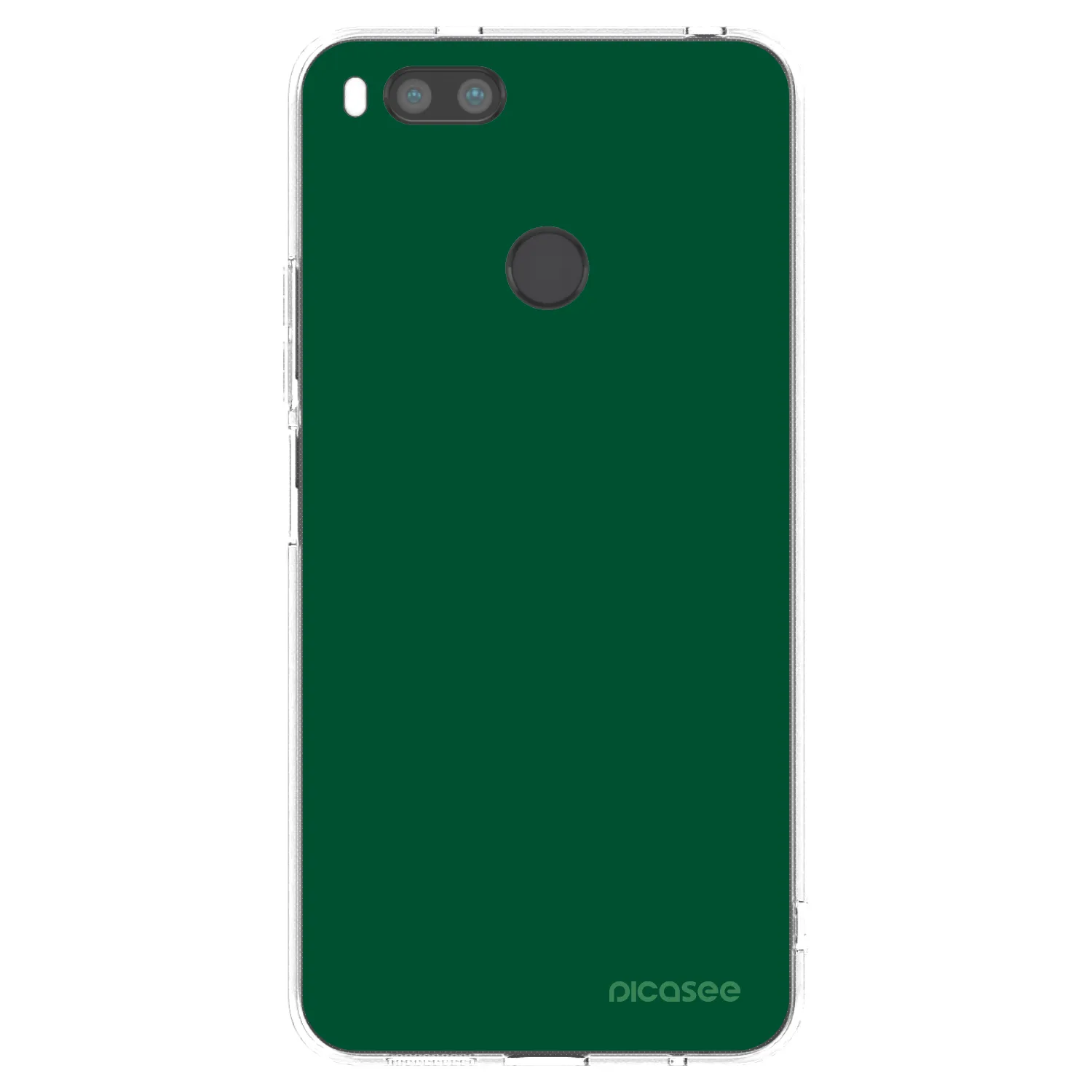 Picasee Xiaomi Redmi Note 11S 5G Hülle - Transparentes Silikon - Green Gleam