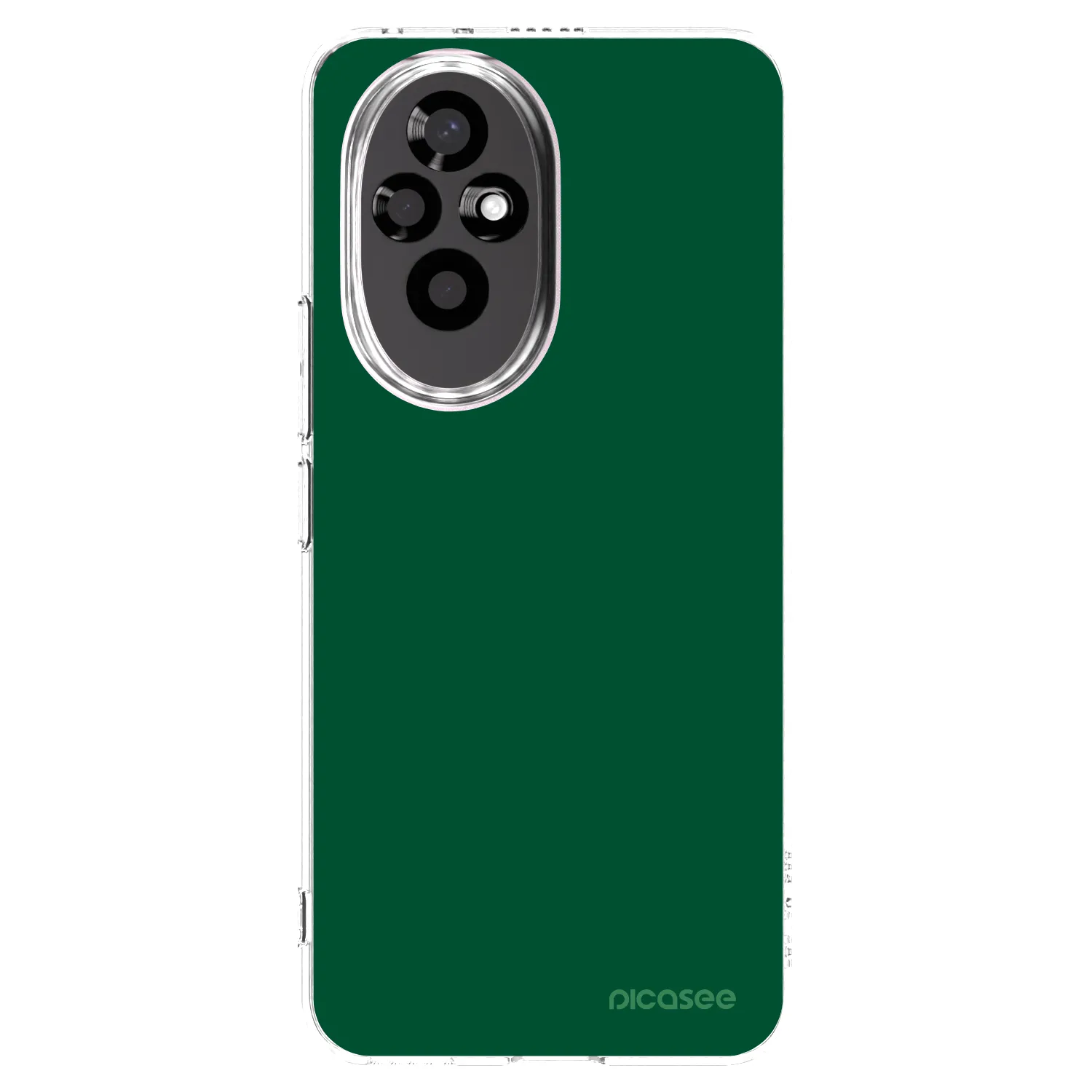 Picasee Honor 200 5G Hülle - Transparentes Silikon - Green Gleam