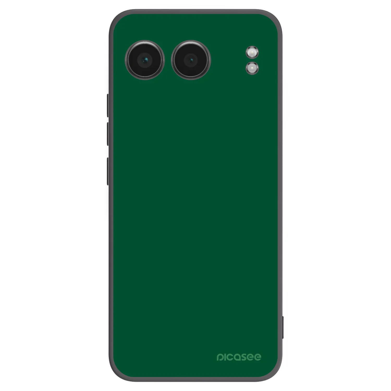 Picasee OnePlus Nord 4 Hülle - Schwarzes Silikon - Green Gleam
