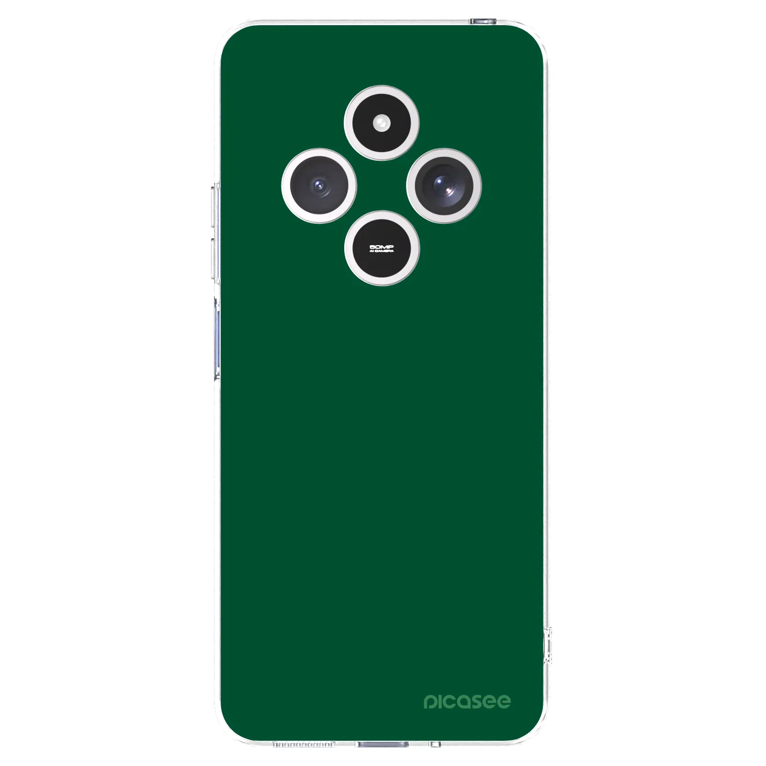 Picasee Xiaomi Redmi 14C Hülle - Transparentes Silikon - Green Gleam