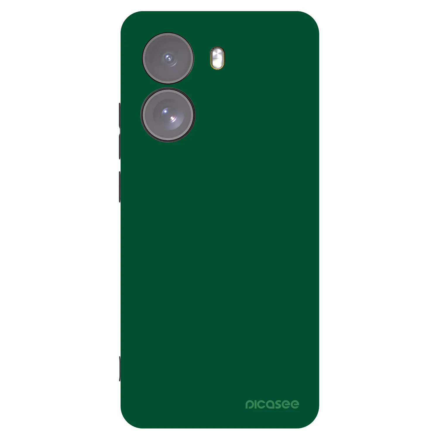Picasee Xiaomi Poco X7 Hülle - Schwarzes Silikon - Green Gleam