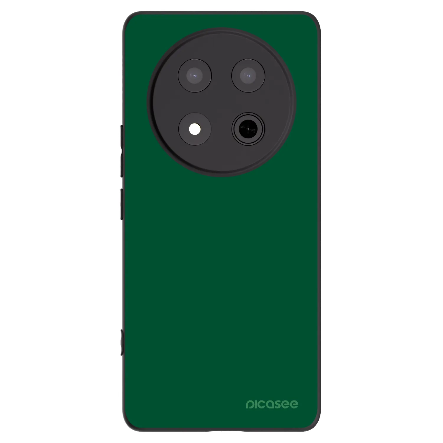 Picasee Honor Magic7 Lite 5G Hülle - Schwarzes Silikon - Green Gleam