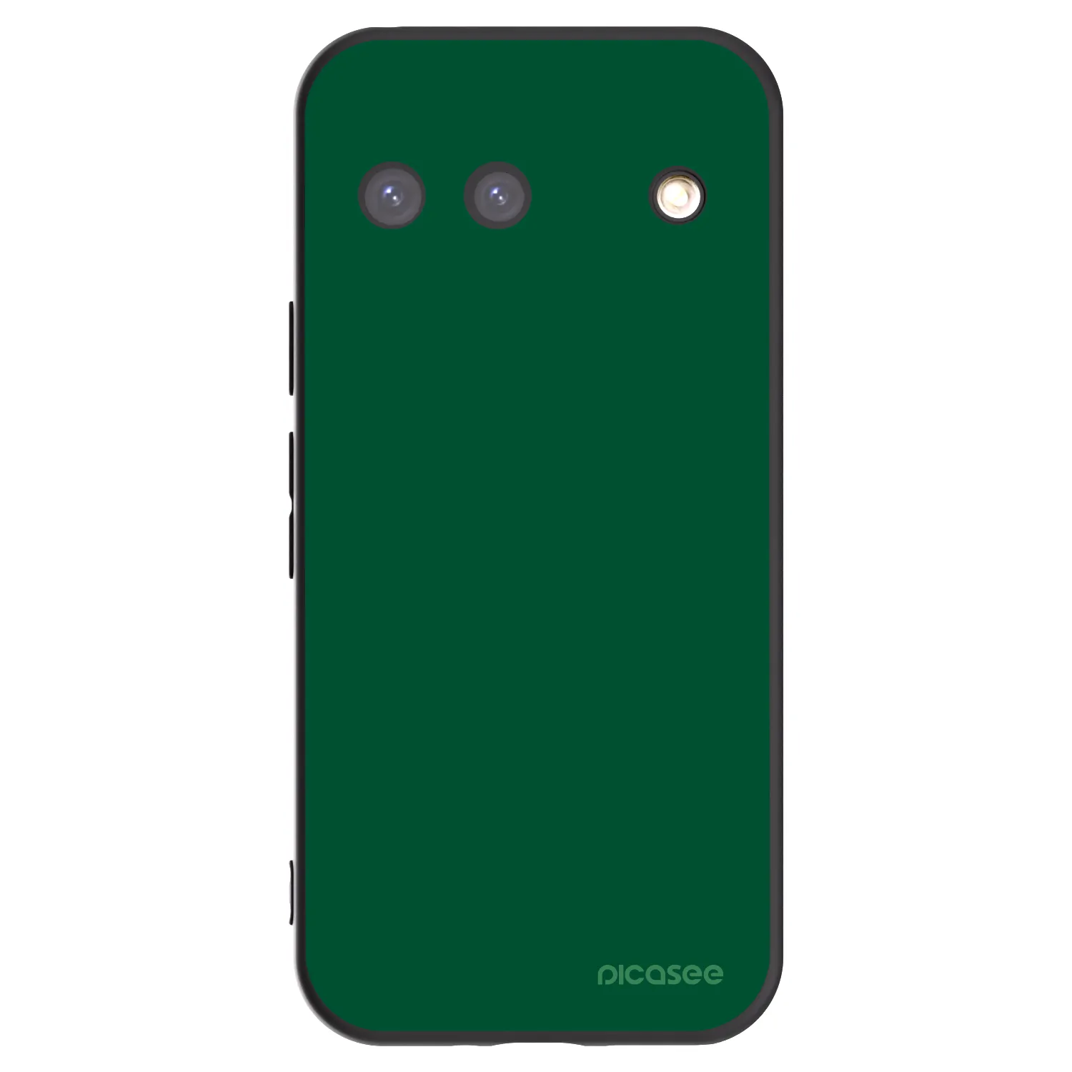 Picasee Google Pixel 9 Hülle - Schwarzes Silikon - Green Gleam