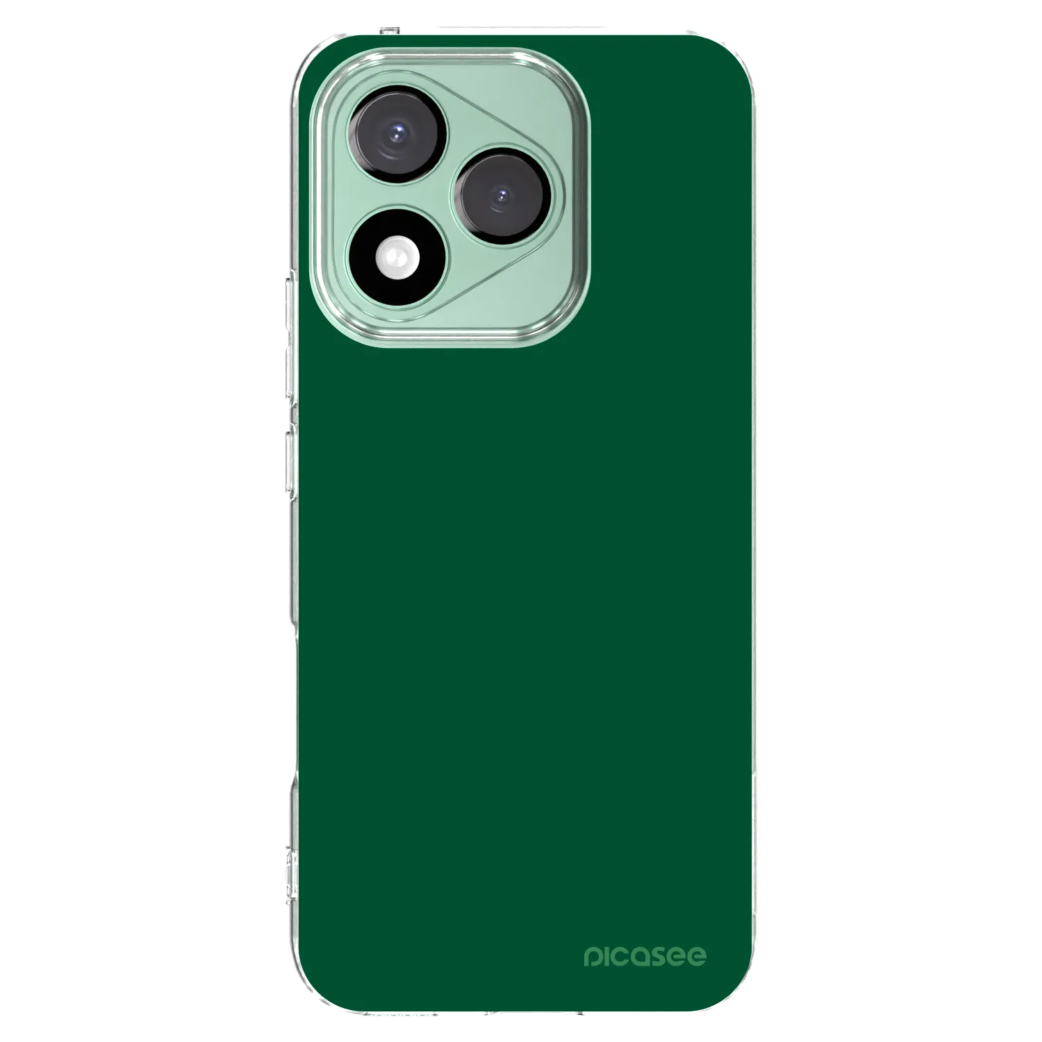 Picasee Honor 400 Lite 5G Hülle - Transparentes Silikon - Green Gleam