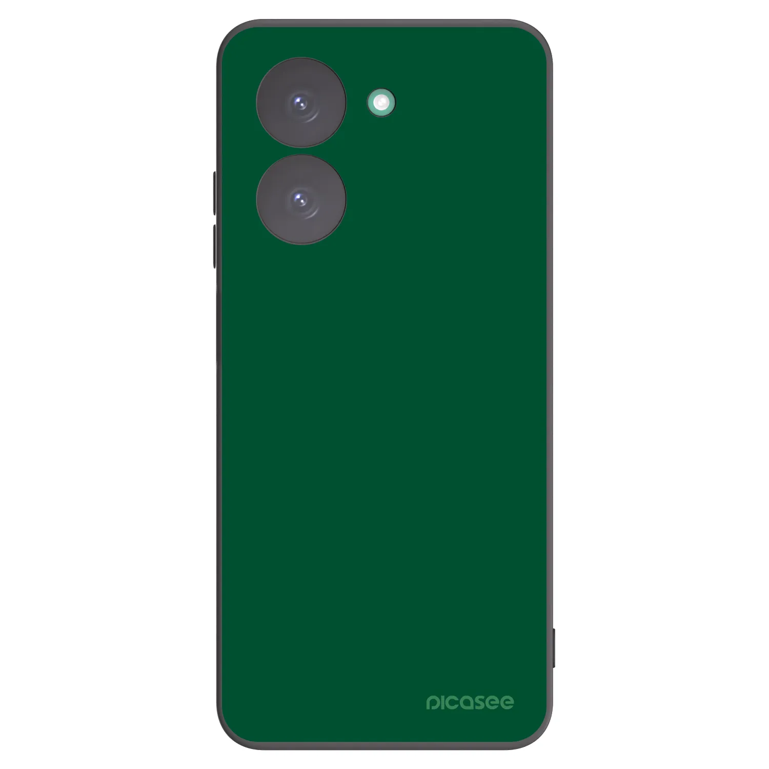Picasee Xiaomi Redmi A5 Hülle - Schwarzes Silikon - Green Gleam
