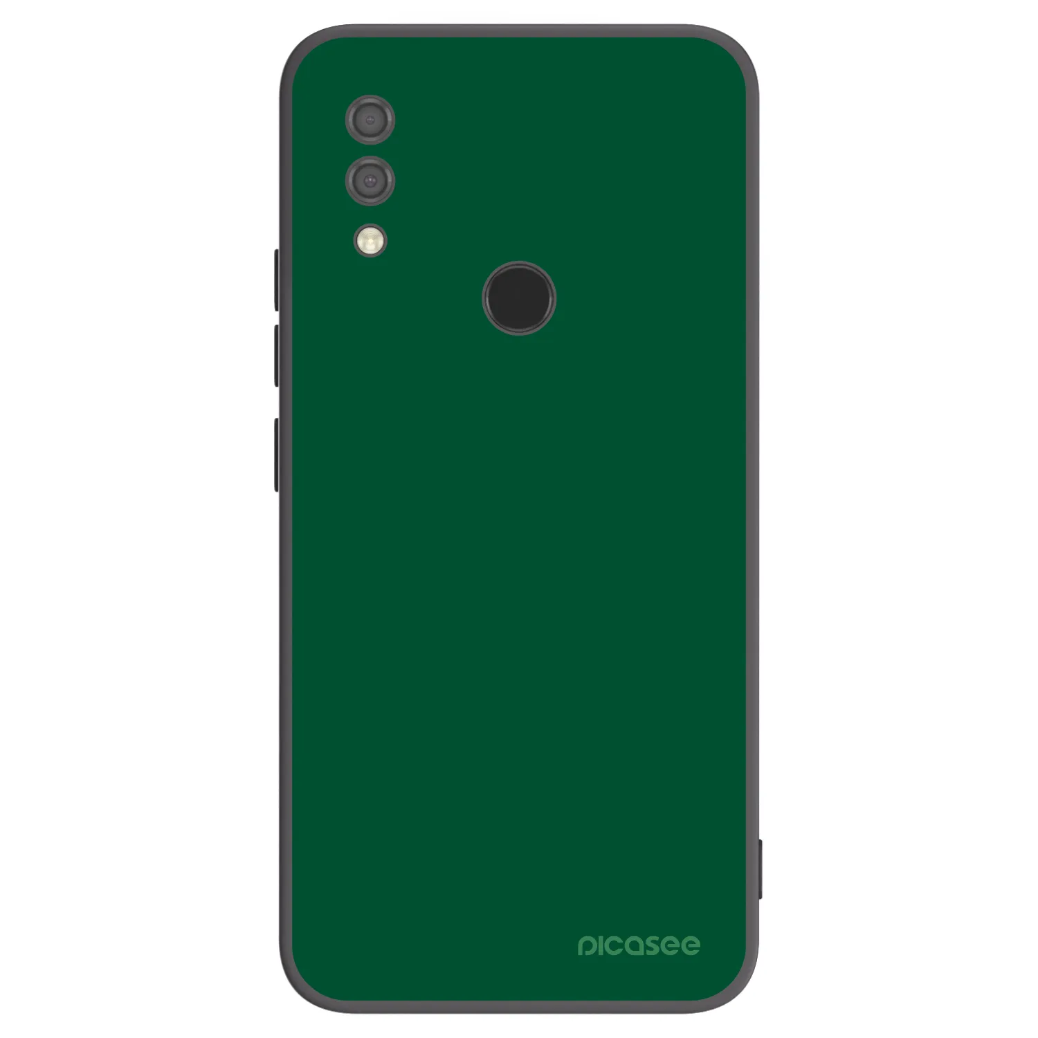 Picasee Xiaomi Redmi 7 Hülle - Schwarzes Silikon - Green Gleam