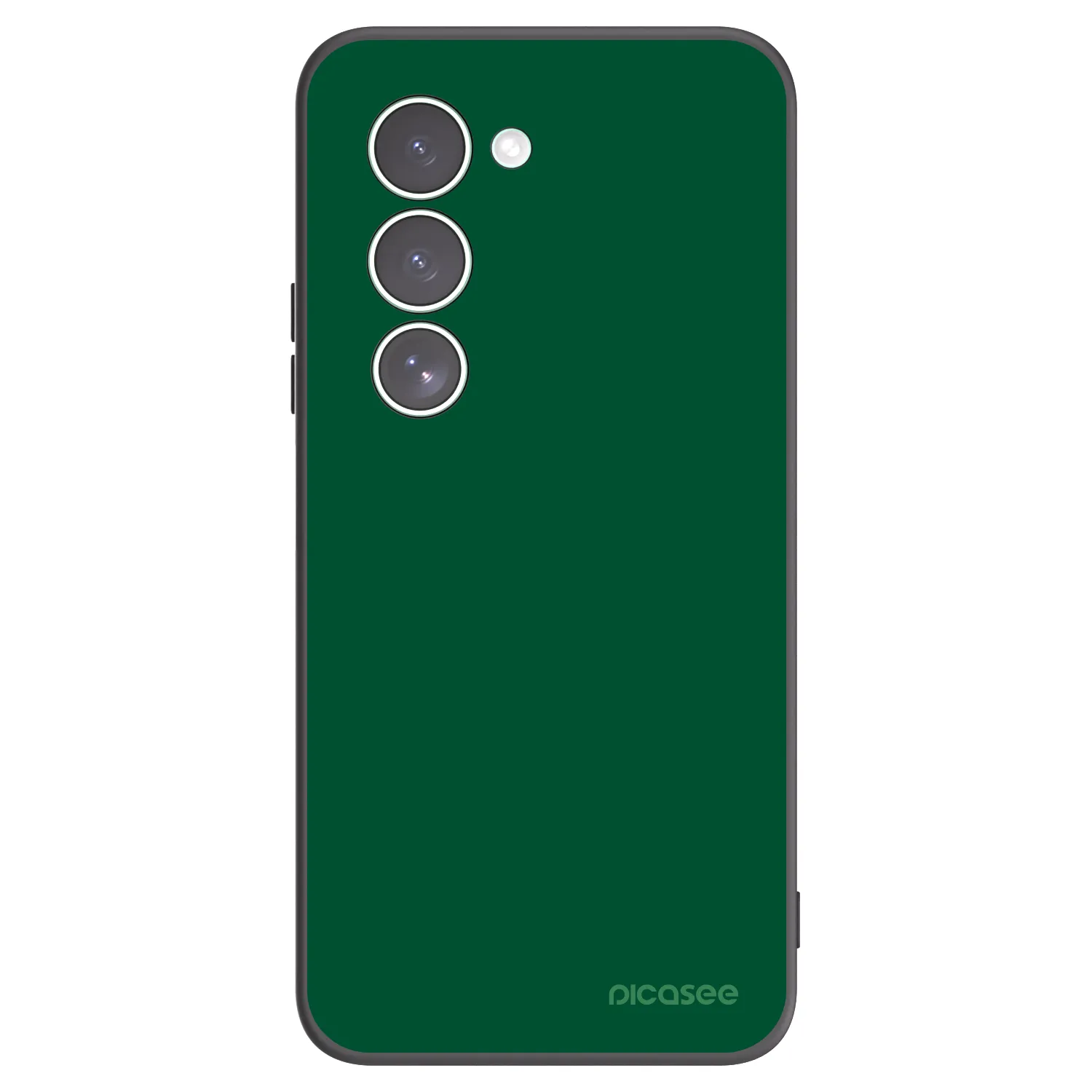Picasee Xiaomi Redmi 15 5G Hülle - Schwarzes Silikon - Green Gleam