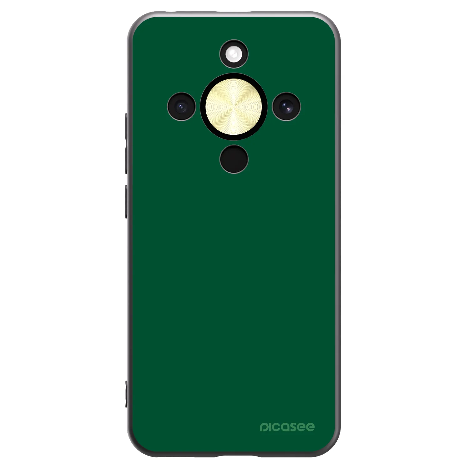 Picasee Honor Magic8 Lite 5G Hülle - Schwarzes Silikon - Green Gleam