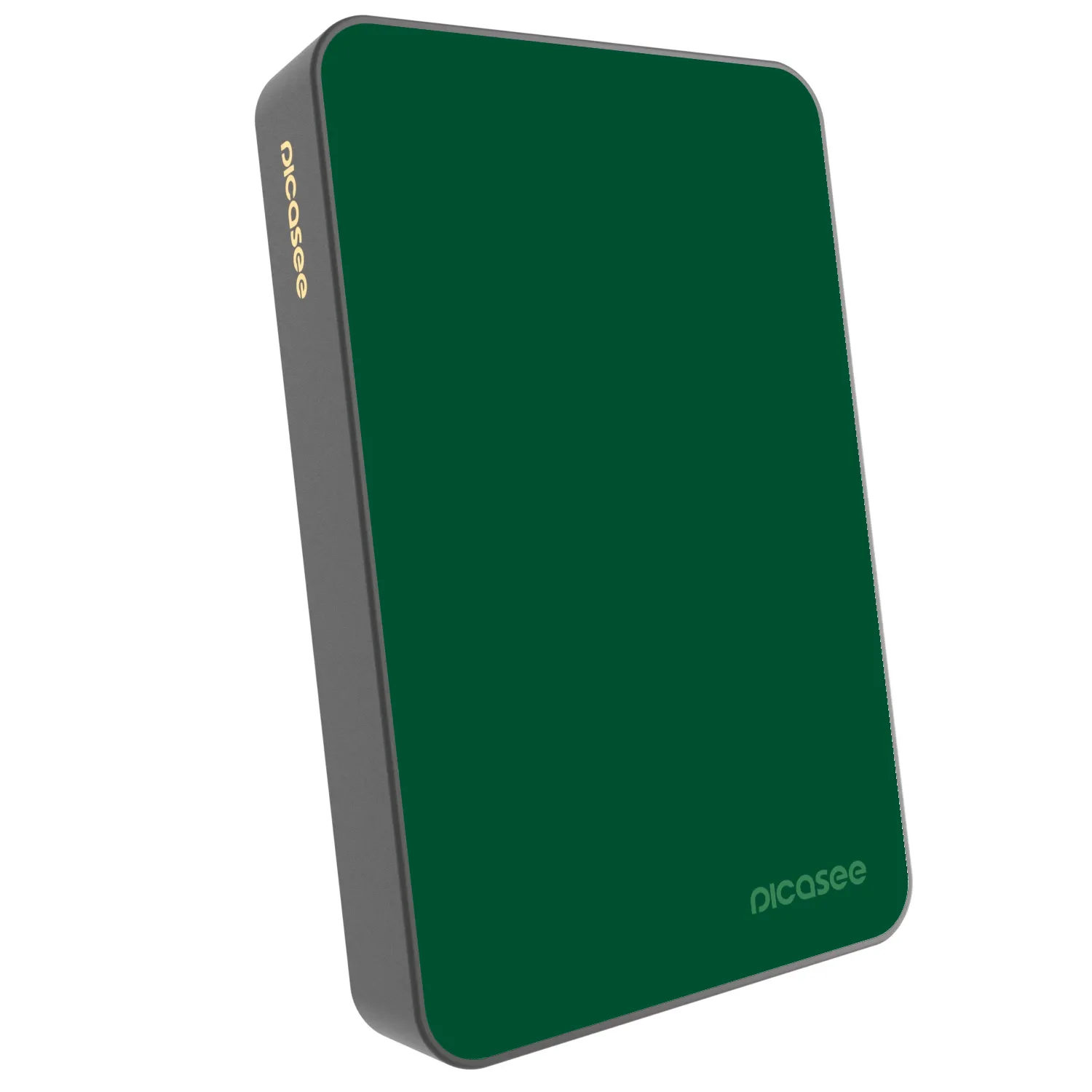 Picasee Powerbank mit MagSafe 10 000 mAh Grau - Green Gleam