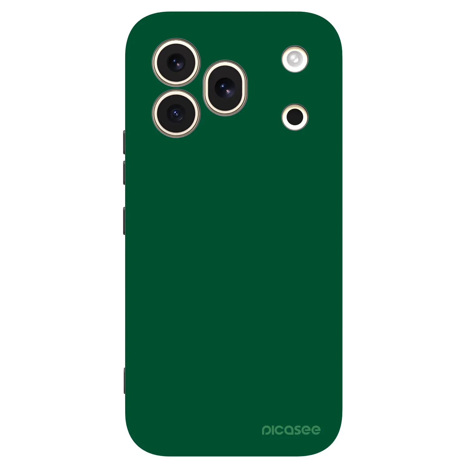 Picasee Honor 600 Pro Hülle - Schwarzes Silikon - Green Gleam