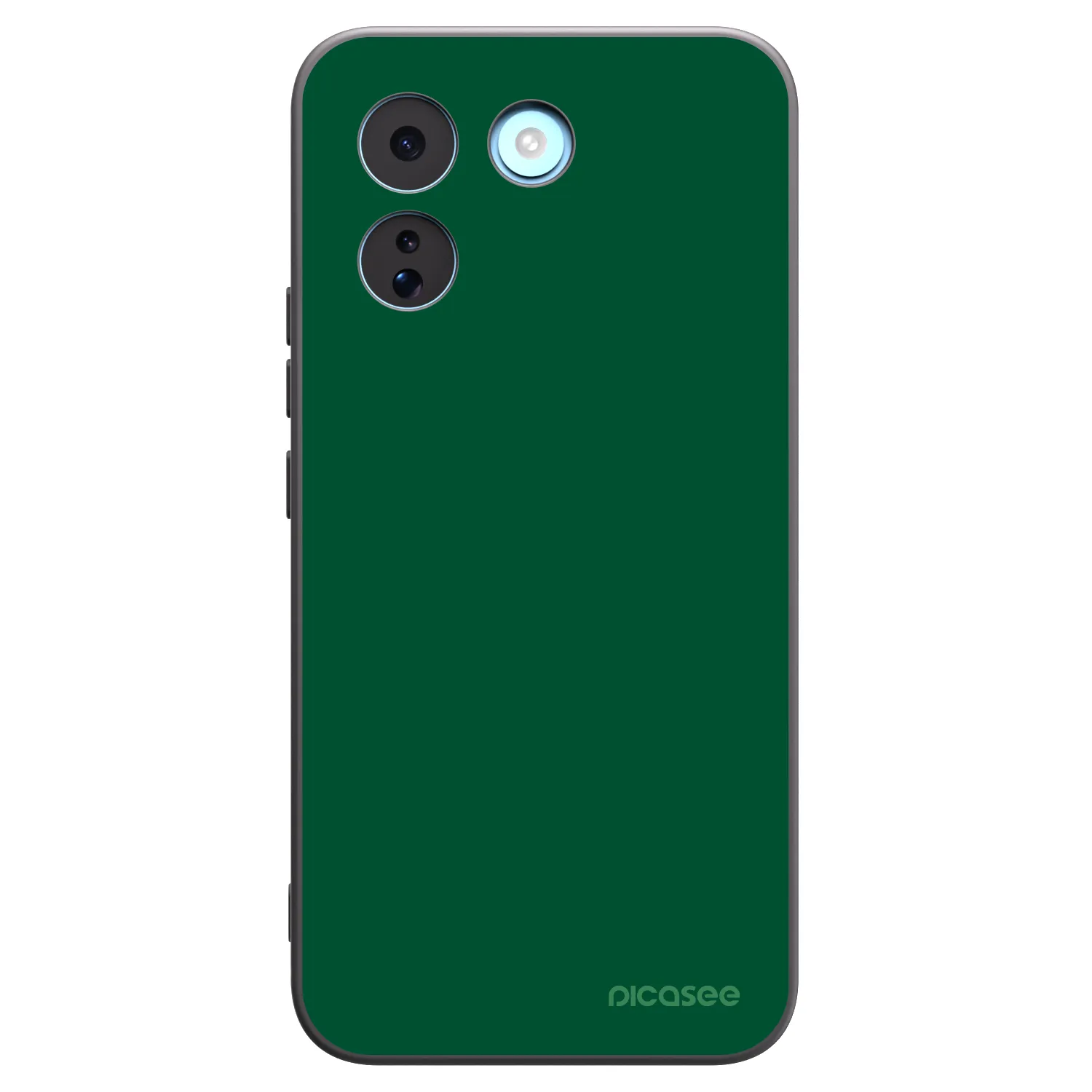 Picasee Xiaomi Redmi Note 17 Pro MAX 5G Hülle - Schwarzes Silikon - Green Gleam